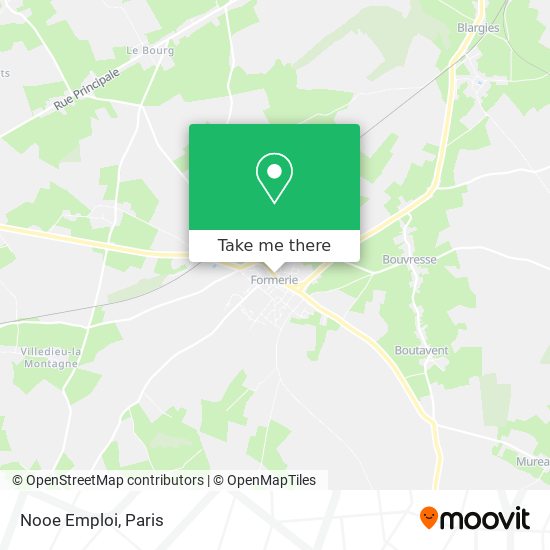 Nooe Emploi map