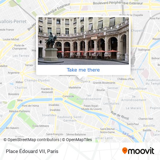 Place Édouard VII map