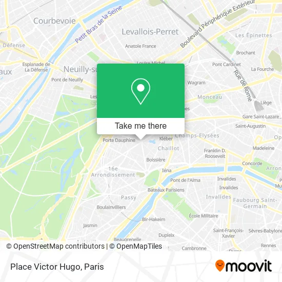Place Victor Hugo map