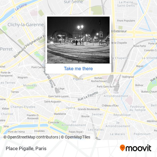 Place Pigalle map