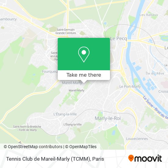 Tennis Club de Mareil-Marly (TCMM) map