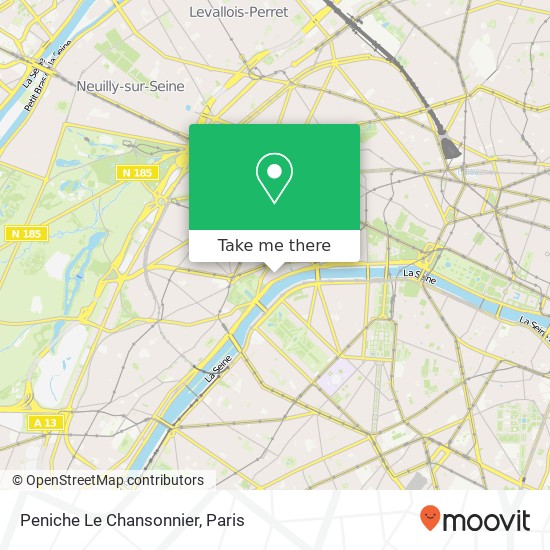 Peniche Le Chansonnier map