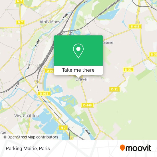 Parking Mairie map