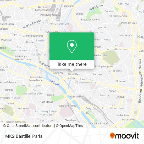 Mapa MK2 Bastille