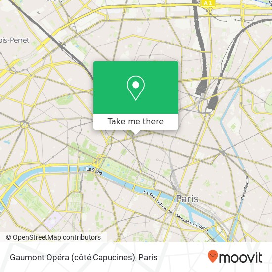 Gaumont Opéra (côté Capucines) map