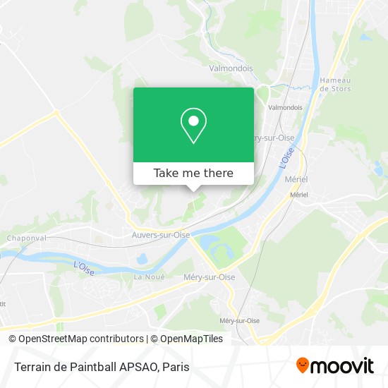 Terrain de Paintball APSAO map
