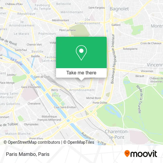 Paris Mambo map