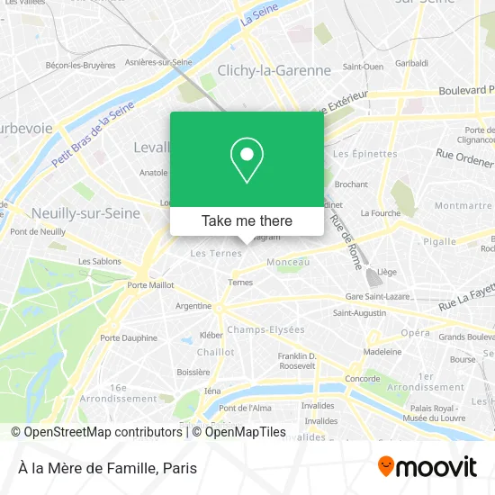 À la Mère de Famille map