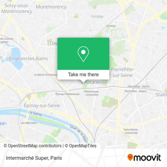 Intermarché Super map