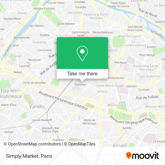 Simply Market map