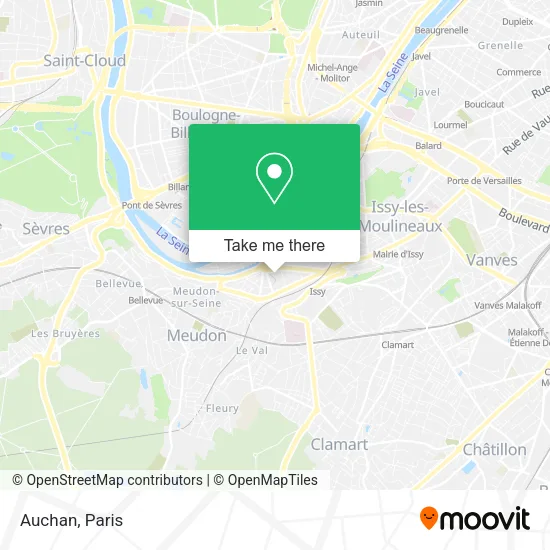 Auchan map