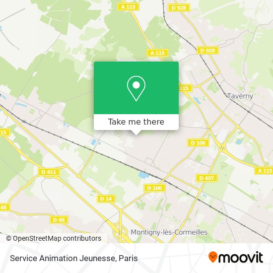 Service Animation Jeunesse map