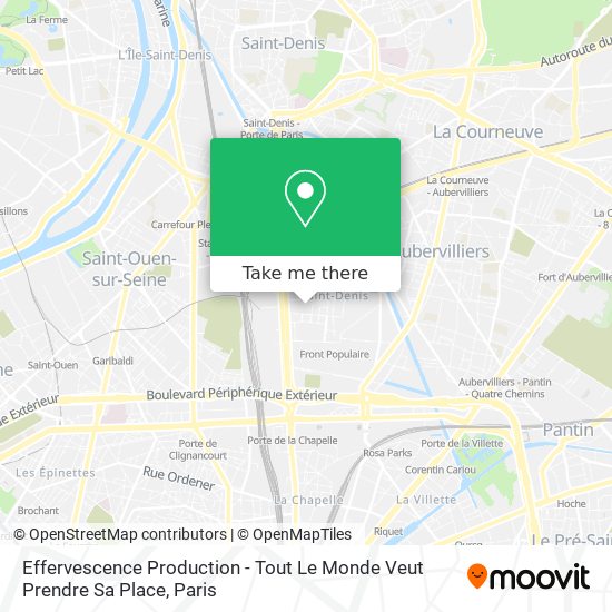 Mapa Effervescence Production - Tout Le Monde Veut Prendre Sa Place