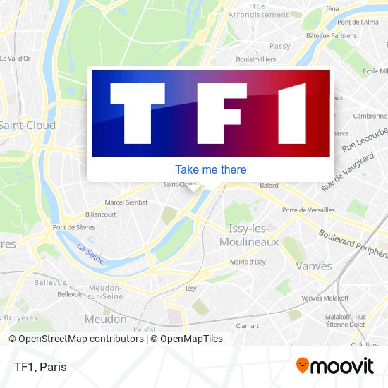 Mapa TF1