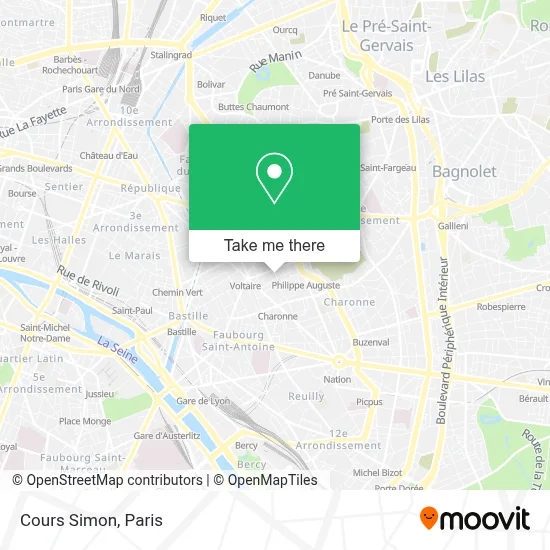 Cours Simon map