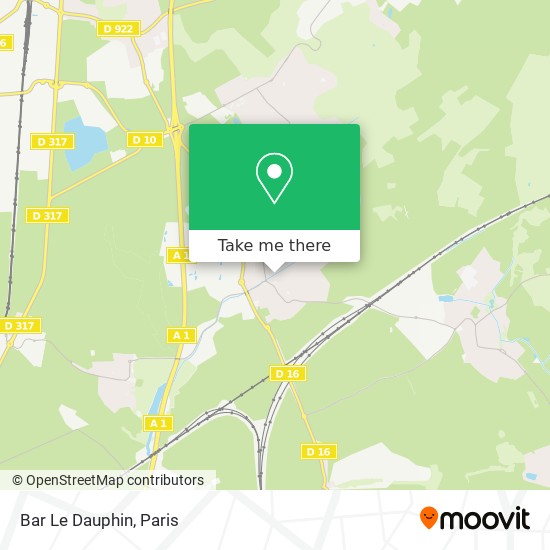Bar Le Dauphin map