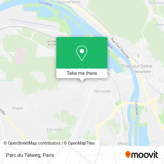 Parc du Talweg map
