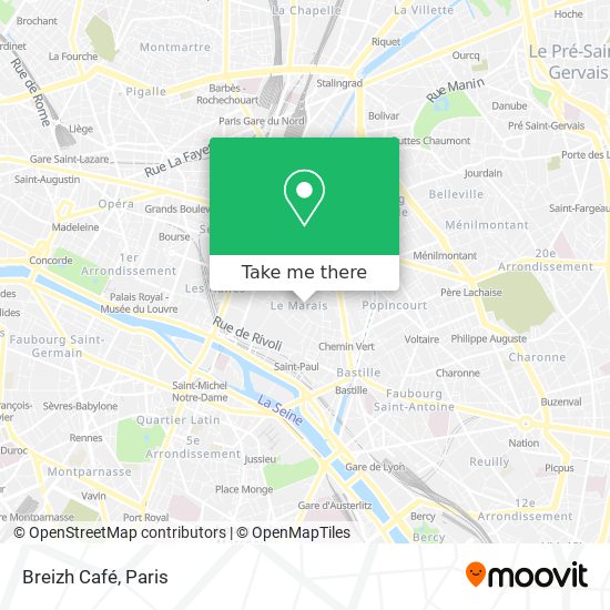 Breizh Café map