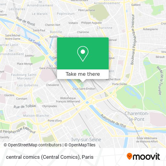 central comics (Central Comics) map