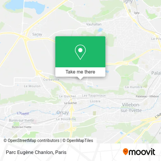 Parc Eugène Chanlon map