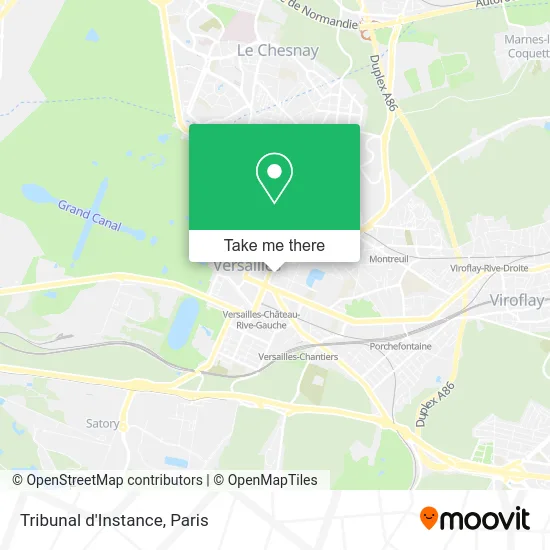 Tribunal d'Instance map