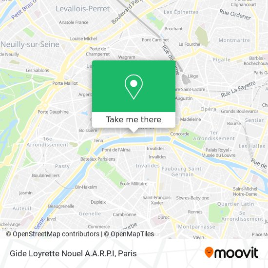 Gide Loyrette Nouel A.A.R.P.I map