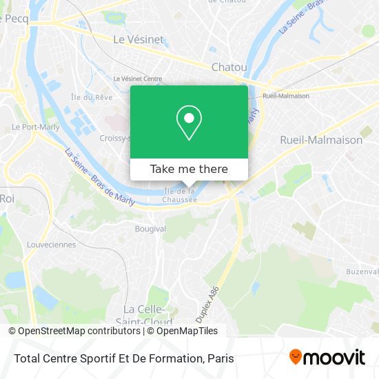 Total Centre Sportif Et De Formation map