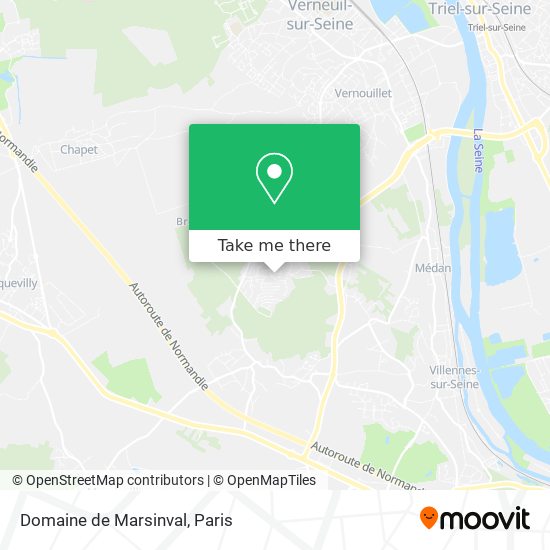 Domaine de Marsinval map