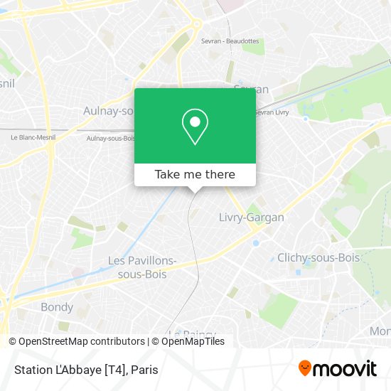 Station L'Abbaye [T4] map