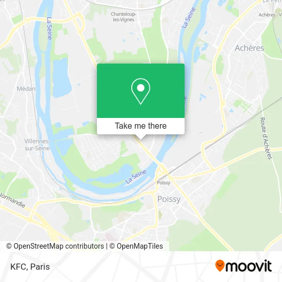 KFC map