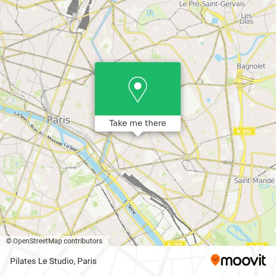 Pilates Le Studio map