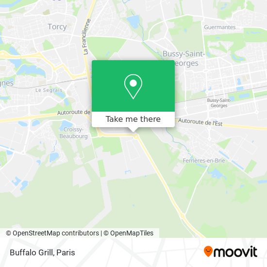 Buffalo Grill map