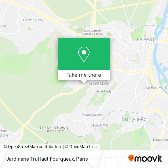 Jardinerie Truffaut Fourqueux map
