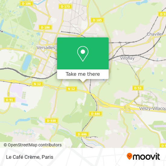 Mapa Le Café Crème
