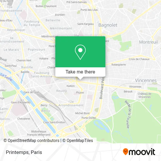 Printemps map