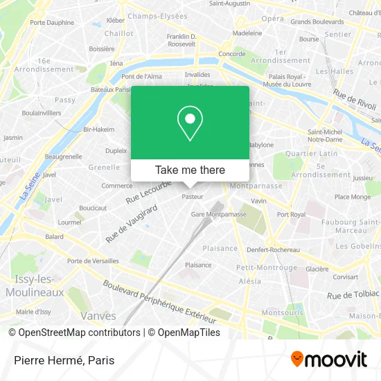 Pierre Hermé map