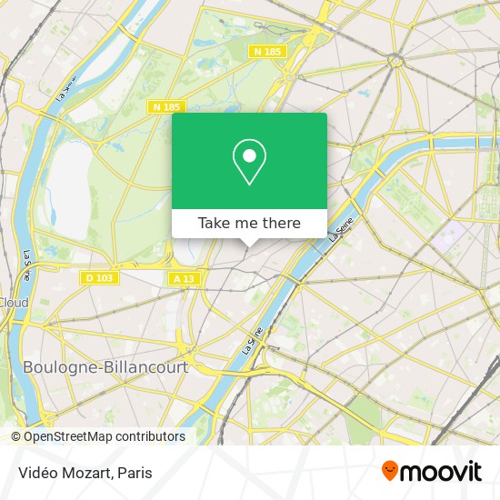 Mapa Vidéo Mozart
