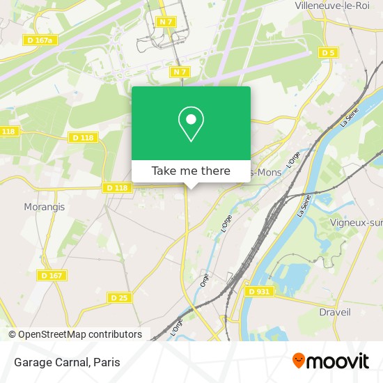 Garage Carnal map