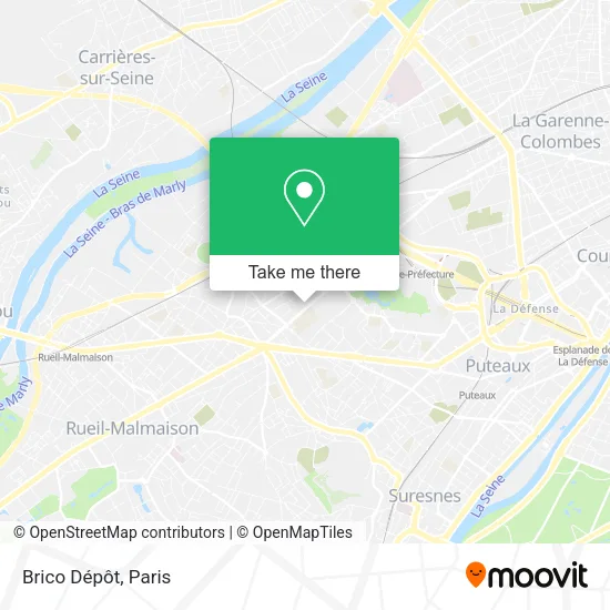 Brico Dépôt map