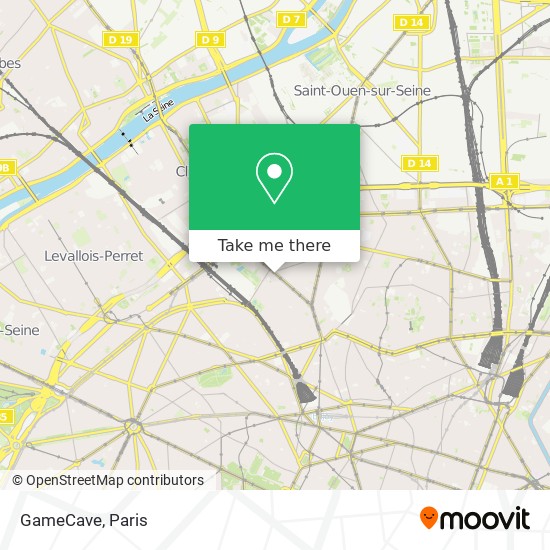 GameCave map