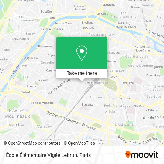 École Élémentaire Vigée Lebrun map