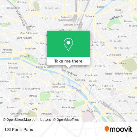 LSI Paris map