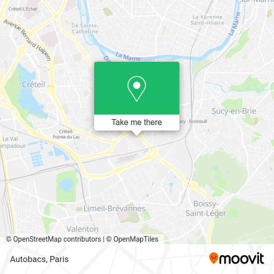 Autobacs map