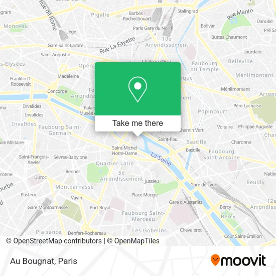 Au Bougnat map