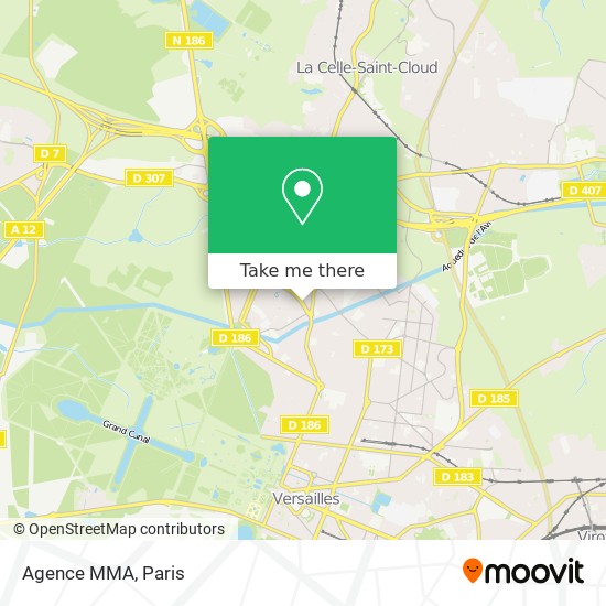 Agence MMA map