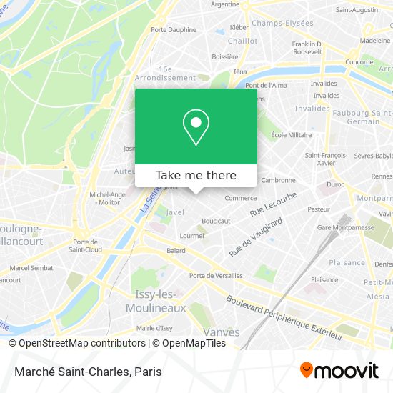 Mapa Marché Saint-Charles
