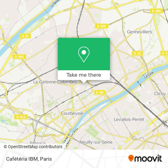 Mapa Cafétéria IBM