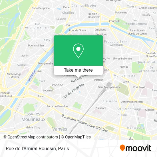 Rue de l'Amiral Roussin map