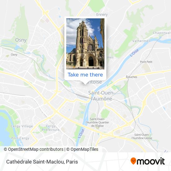 Mapa Cathédrale Saint-Maclou