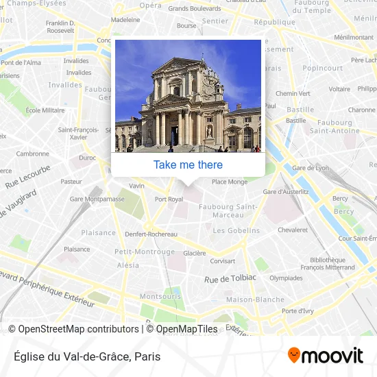 Église du Val-de-Grâce map